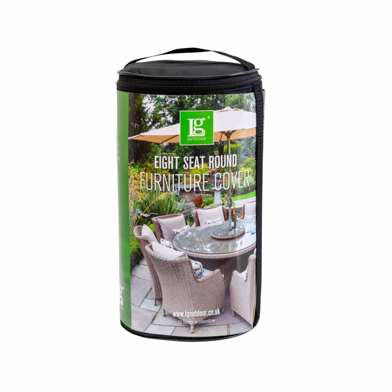 LG Outdoor DXCOV04 Deluxe Cover For 8 Seat Round Dining Set - Up To 180cm Table