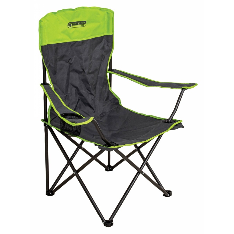 Quest Leisure Autograph Festival Chair In Black And Green