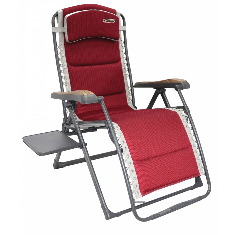 Quest Leisure Bordeaux Pro Relax XL Chair With Side Table