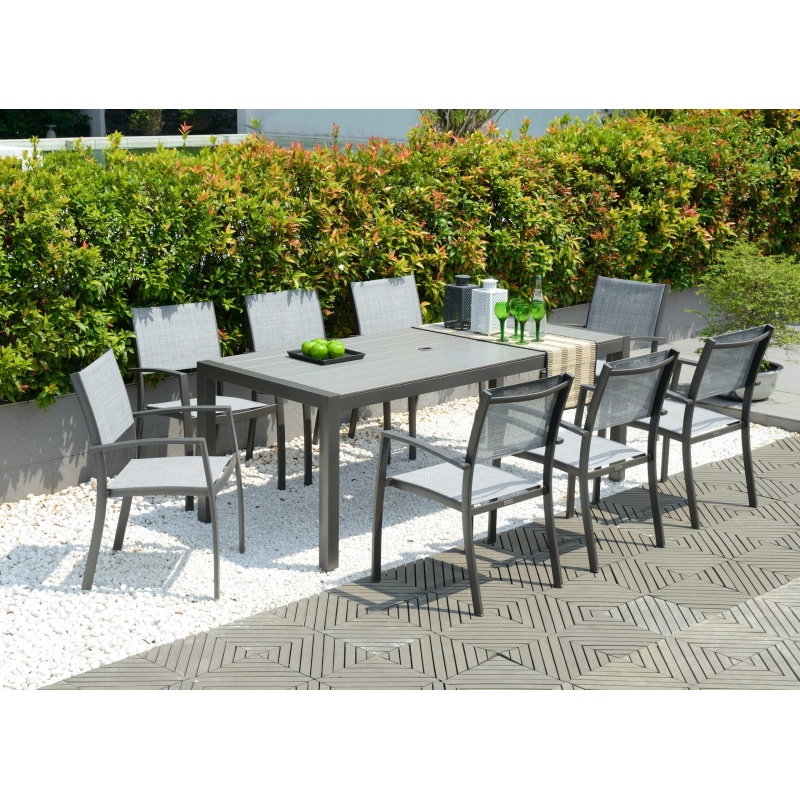LG Outdoor Lifestyle Garden Outdoor Solana 8 Seater Dining Set