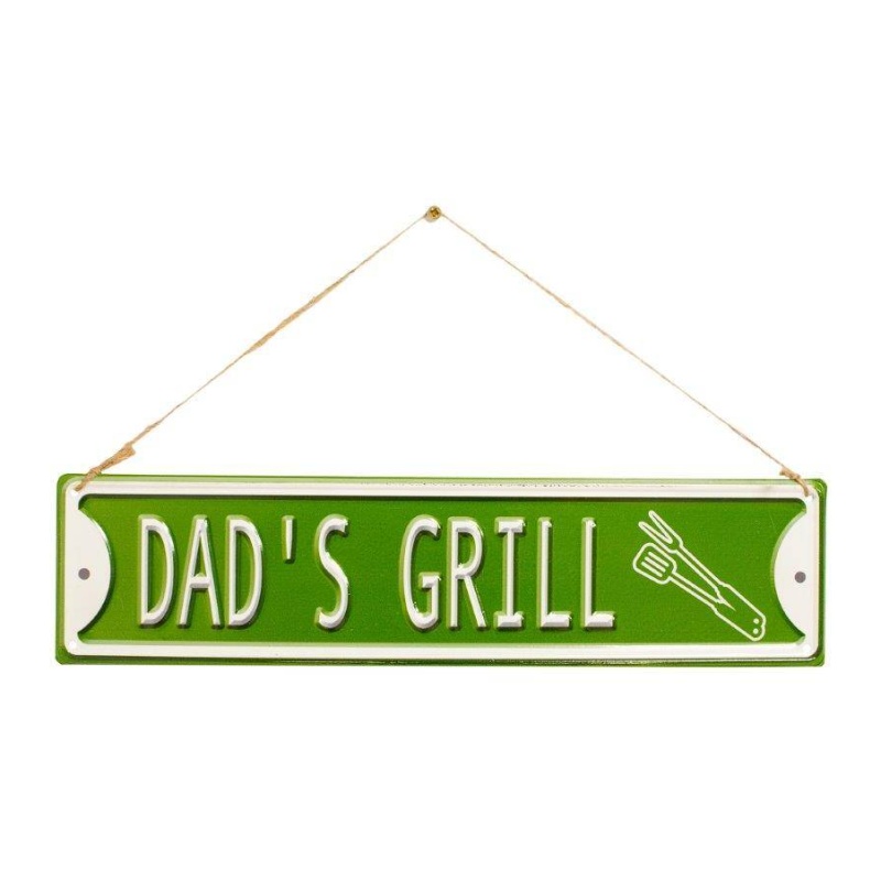 La Hacienda Dad's Grill Garden Sign