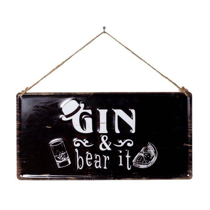 La Hacienda Gin & Bear It Garden Sign