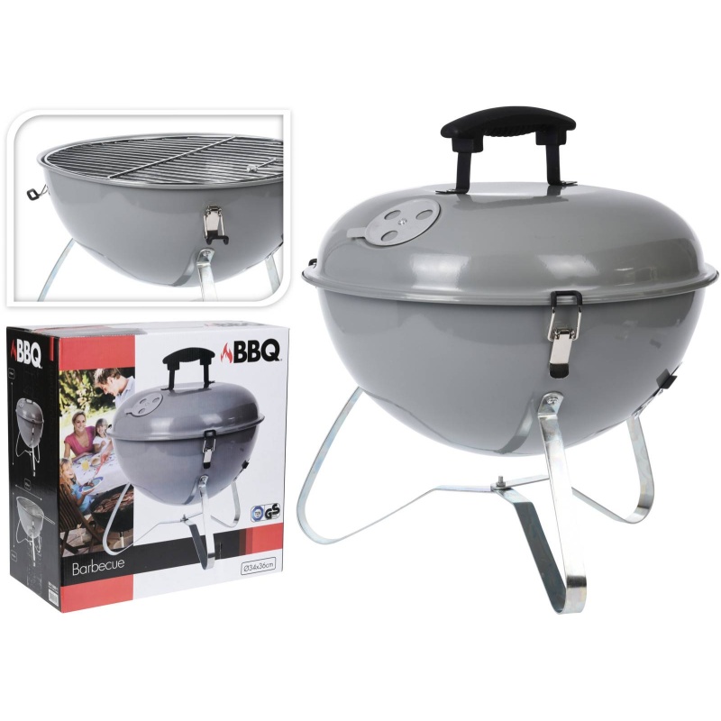 Koopman Vented Kettle BBQ Grey