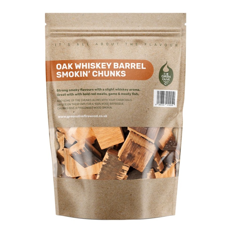 Green Olive Whiskey Smokin' Chunks 3L