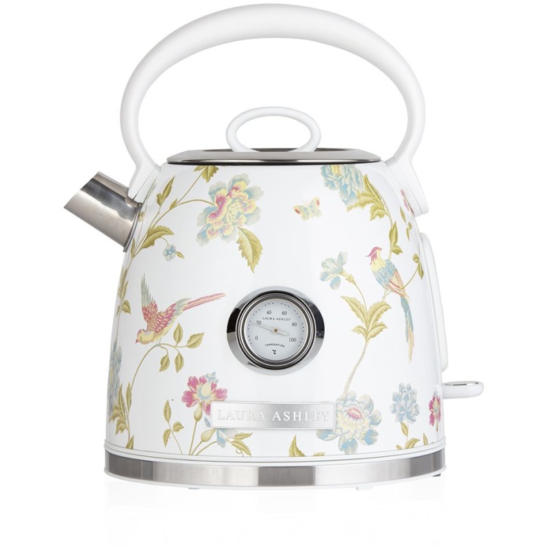 Laura Ashley VQSBEK858WS Elveden Kettle White