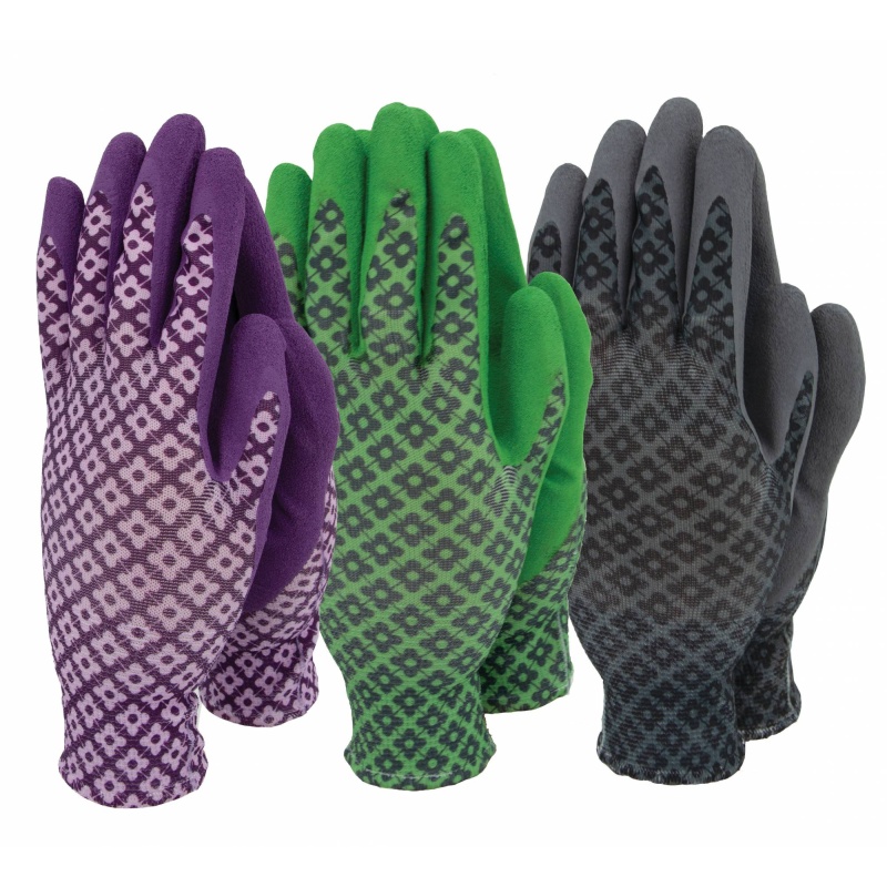 Town & Country Ladies Flexigrip Triple Pack Gloves