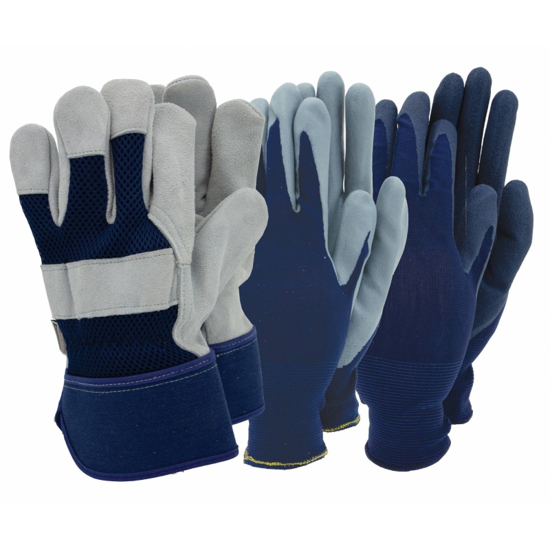 Town & Country Mens Gloves Triple Pack With Rigger