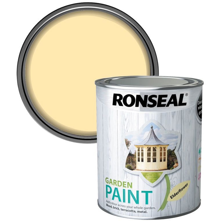 Ronseal Garden Paint Elderflower 0.75L