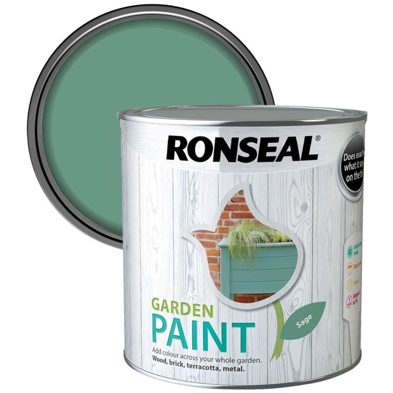 Ronseal Garden Paint Sage 2.5L