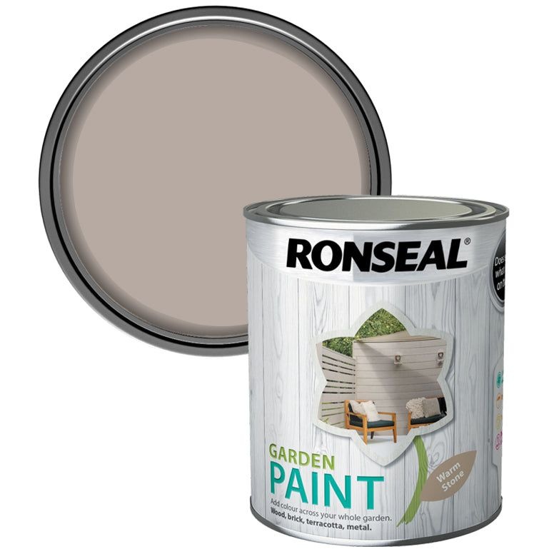 Ronseal Garden Paint Warm Stone 0.75L
