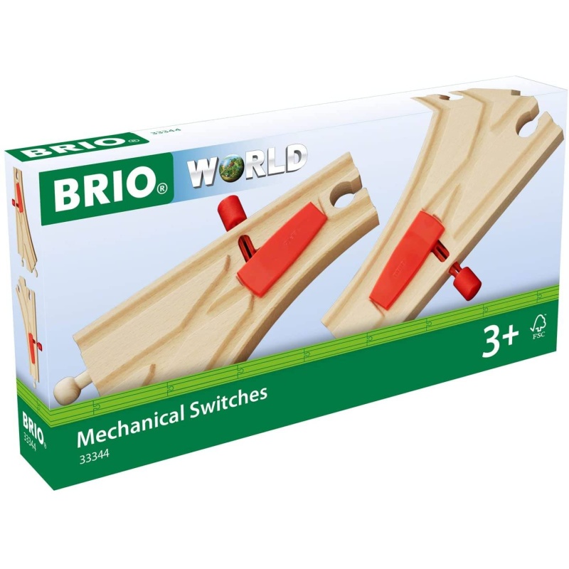 Brio World Railway Track - 33344 Mechanical Switches