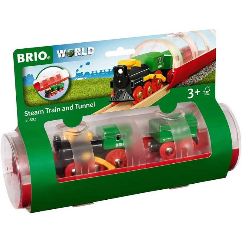 Brio World - 33892 Tunnel & Steam Train