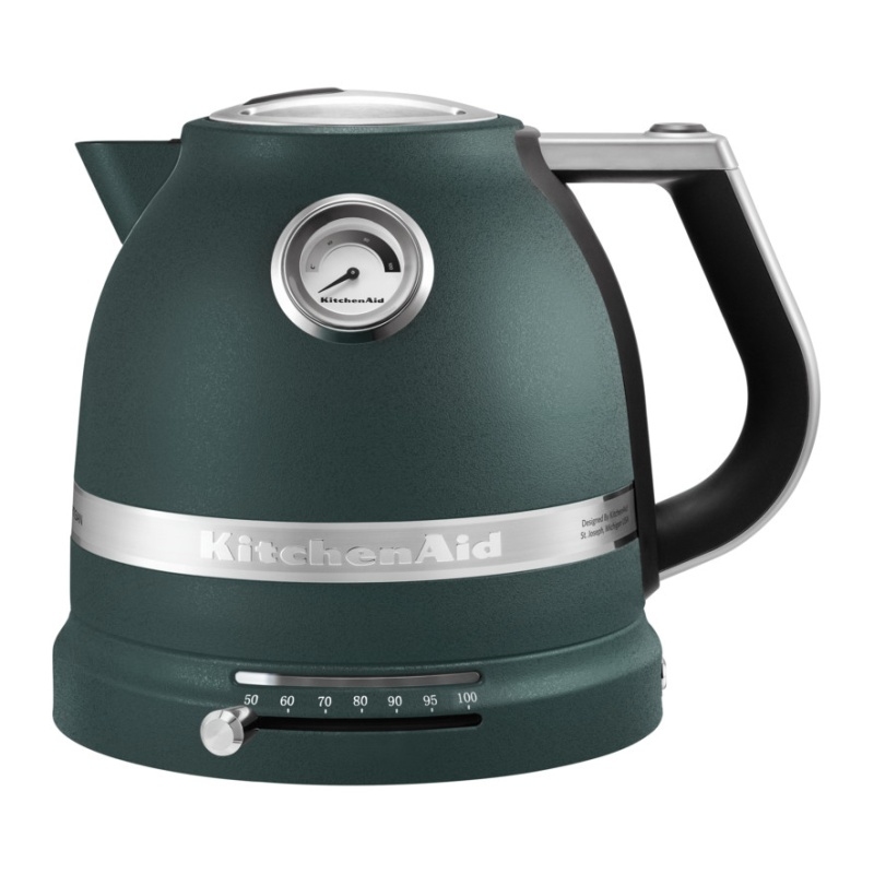 KitchenAid 5KEK1522BPP Variable Temperature Artisan 1.5L Kettle - Pebble Palm