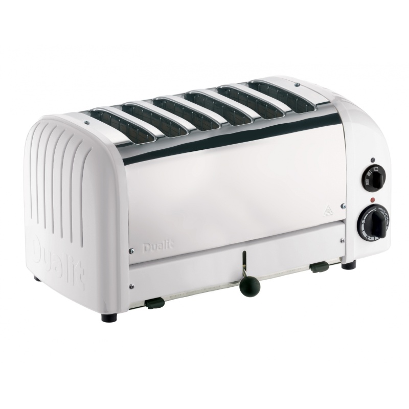 Dualit 6 Slice Toaster - White