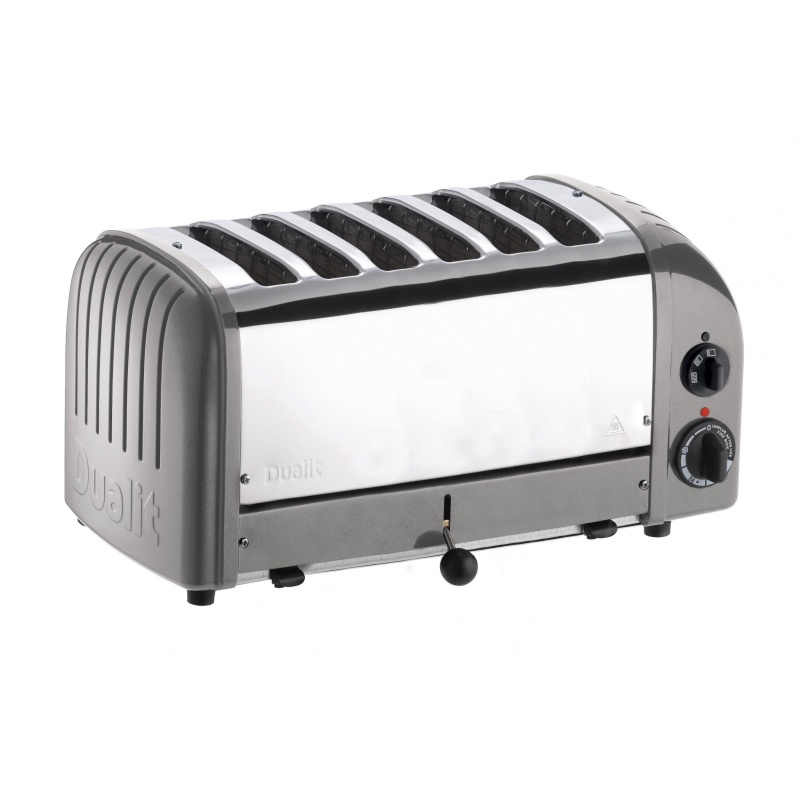 Dualit 6 Slice Toaster - Metallic Silver