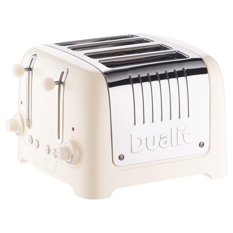 Dualit Lite 4 Slice Toaster - Canvas White