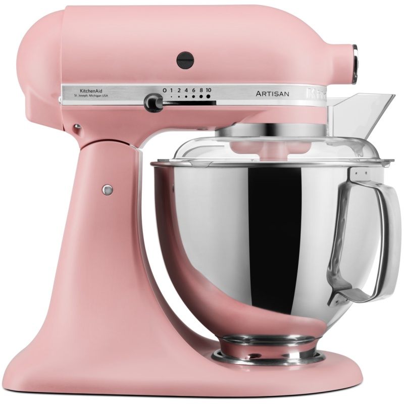 KitchenAid 5KSM175PSBDR Artisan 300W Stand Mixer - Dried Rose