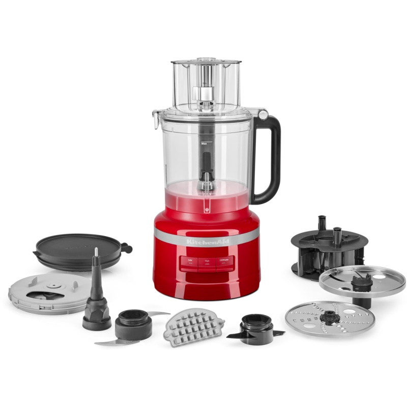 KitchenAid 5KFP1319BER 300W Food Processor - Empire Red