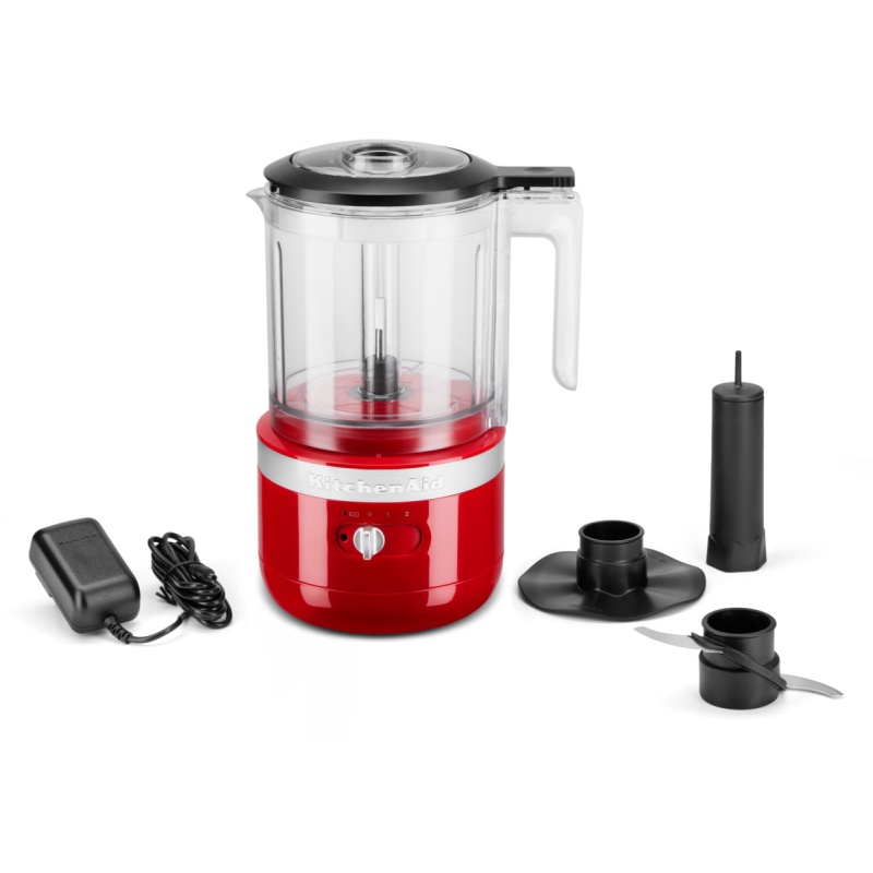 KitchenAid 5KFCB519BER 24W Cordless Food Chopper - Empire Red