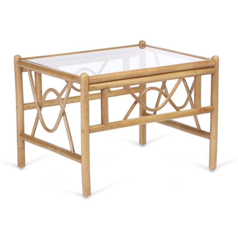 Desser Bali Coffee Table & Glass