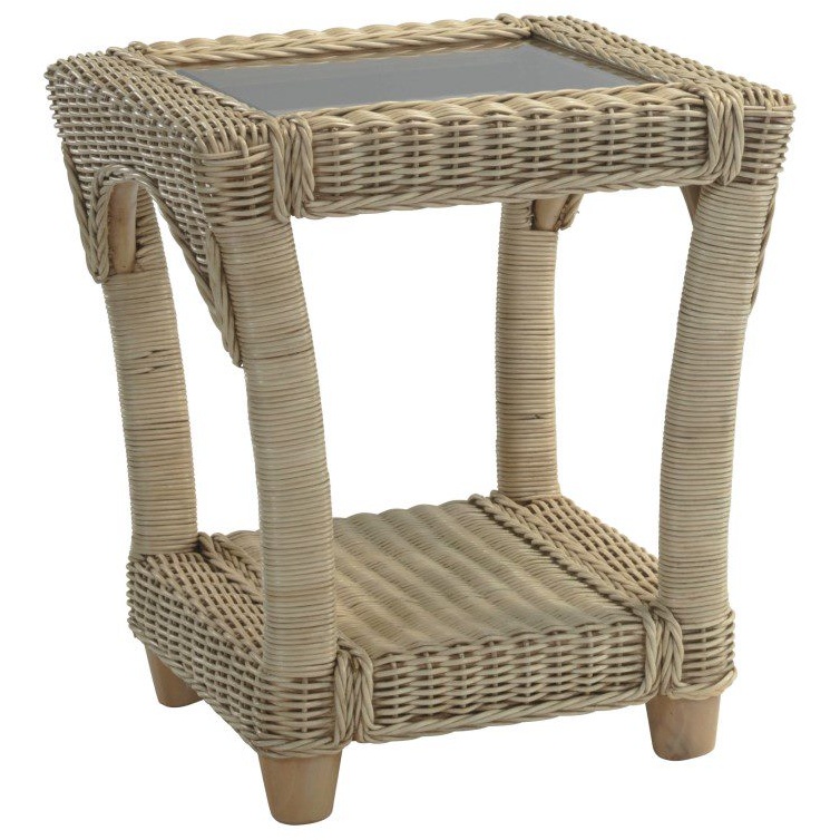Desser Stamford Lamp Table & Glass