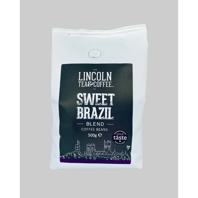 The Lincoln Tea And Coffee Co Light Sweet Brazil Coffee Beans - 500G