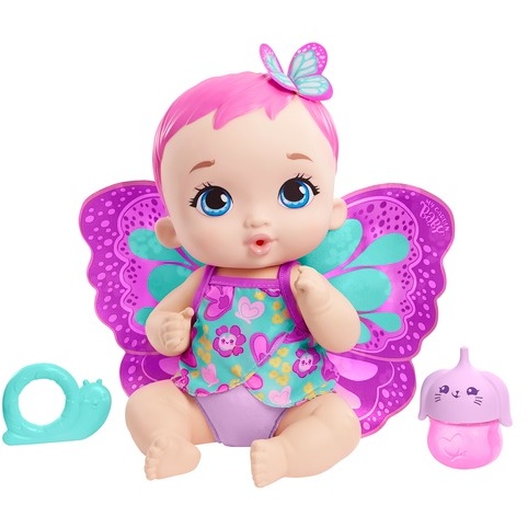 My Garden Baby Feed & Change Baby Butterfly Doll