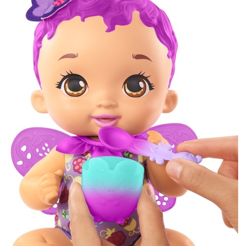 My Garden Baby Berry Hungry Baby Butterfly Doll (Raspberry-Scented)