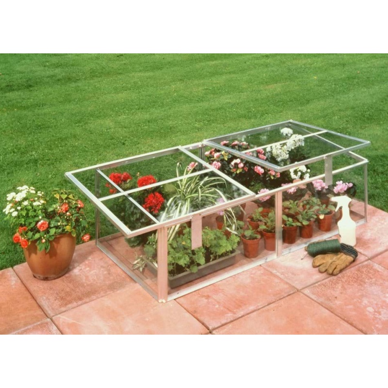 Halls Greenhouses Coldframe Mill 4x2 Toughened