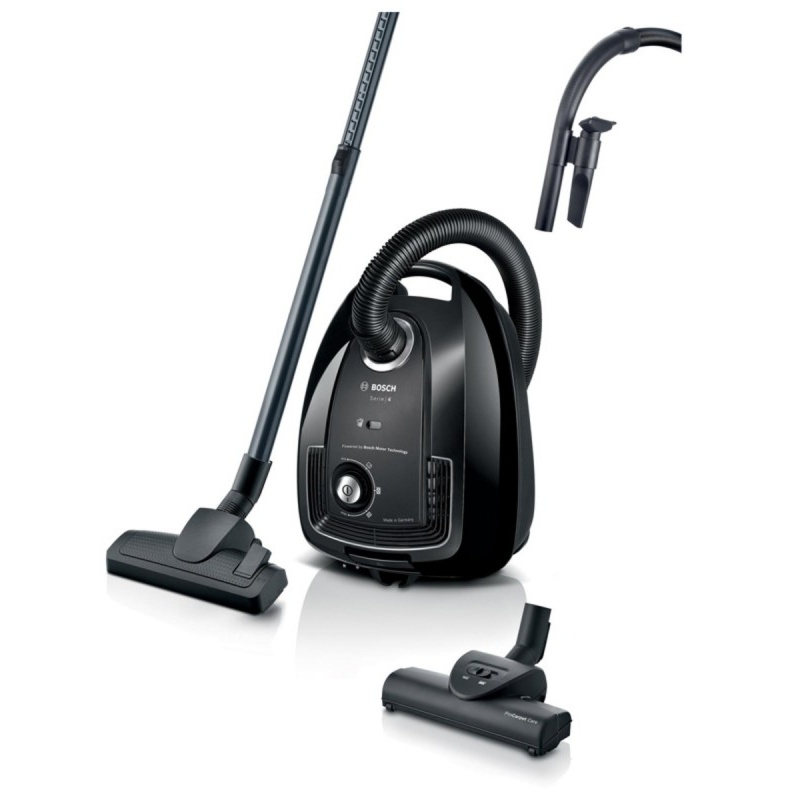 Bosch BGL38BA3GB Serie-4 ProEco 850W Bagged Cylinder Vacuum Cleaner - Black