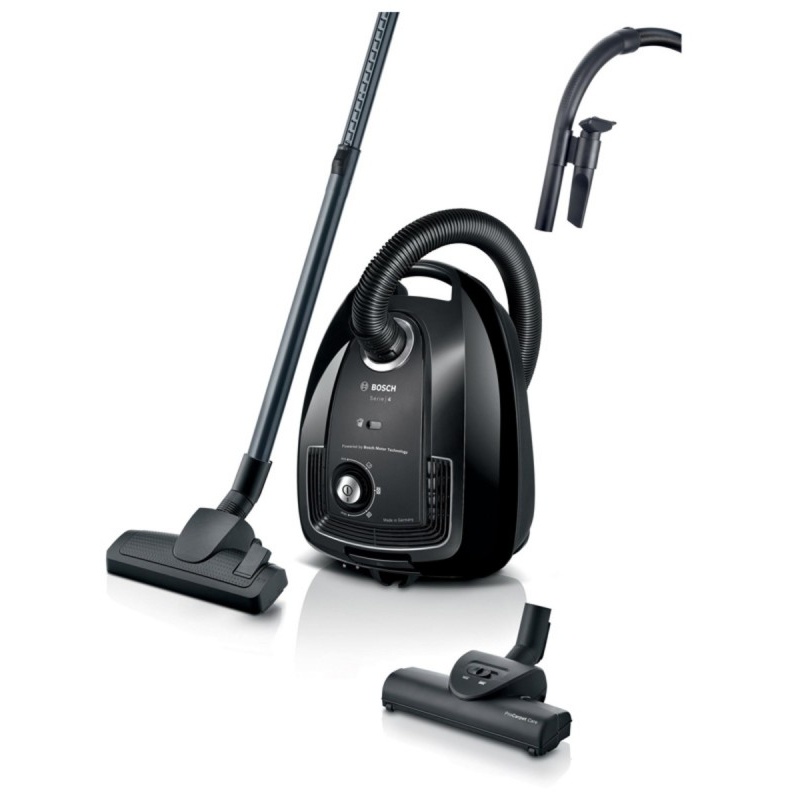 Bosch BGL38BA3GB Serie-4 ProEco 850W Bagged Cylinder Vacuum Cleaner - Black