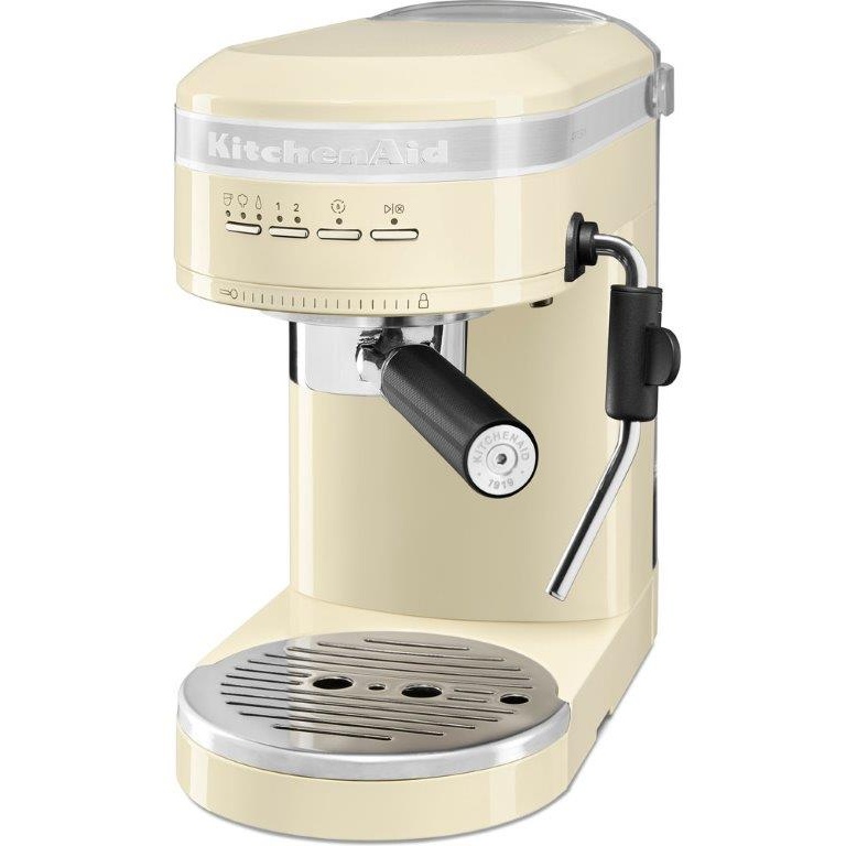 KitchenAid 5KES6503BDG Artisan Semi Automatic Espresso - Almond Cream
