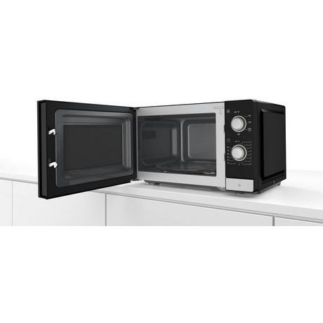 Bosch FFL020MS2B 800W Single Microwave 20L Black Downtown