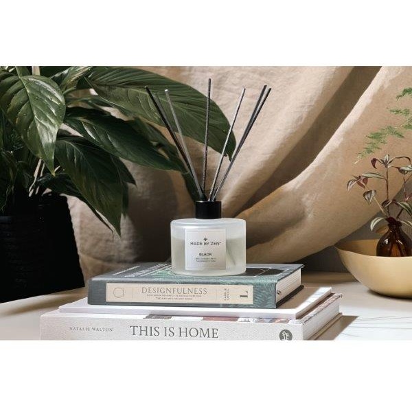 Made By Zen Black Luxury Reed Diffuser