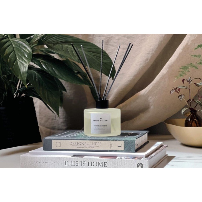 Made by Zen Fig & Cassis Luxury Reed Diffuser