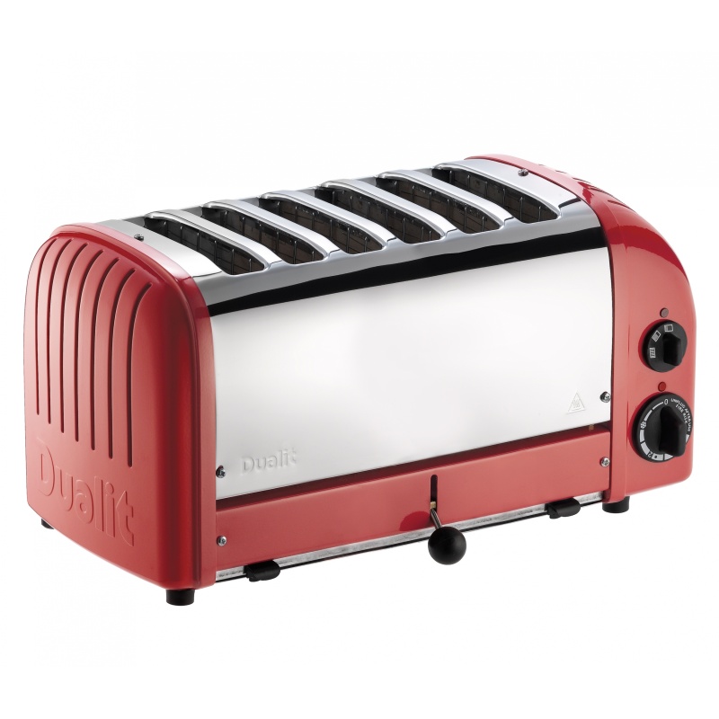 Dualit 6 Slice Toaster - Red