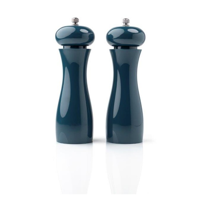 Taylors Eye Witness Salt & Pepper Mill Blue Set Of 2