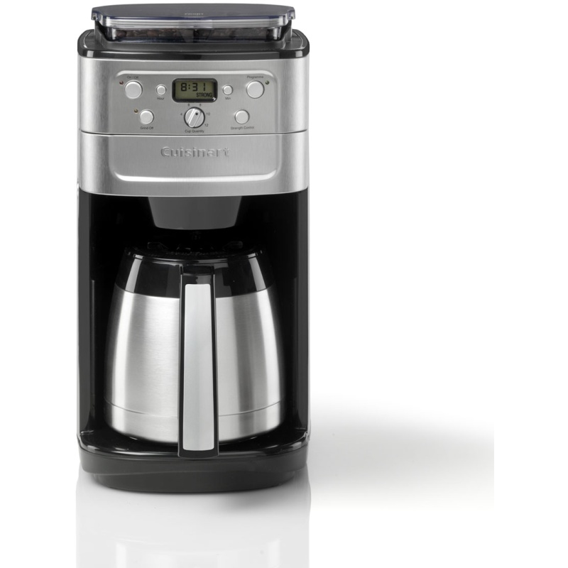 Cuisinart DGB900BCU Grind & Brew Plus - 12 Cup Thermal Carafe - Silver