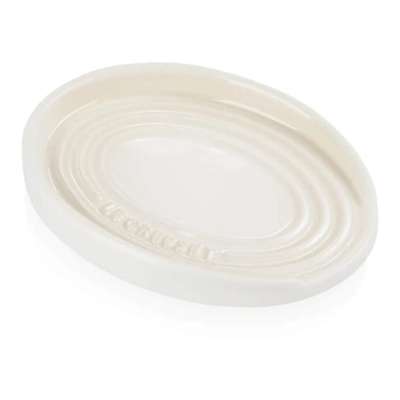 Le Creuset Oval Spoon Rest Meringue