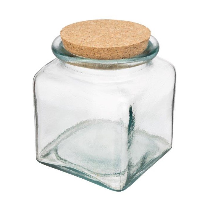 Captivate & Again Recycled Glass Storage Jar 1.1L