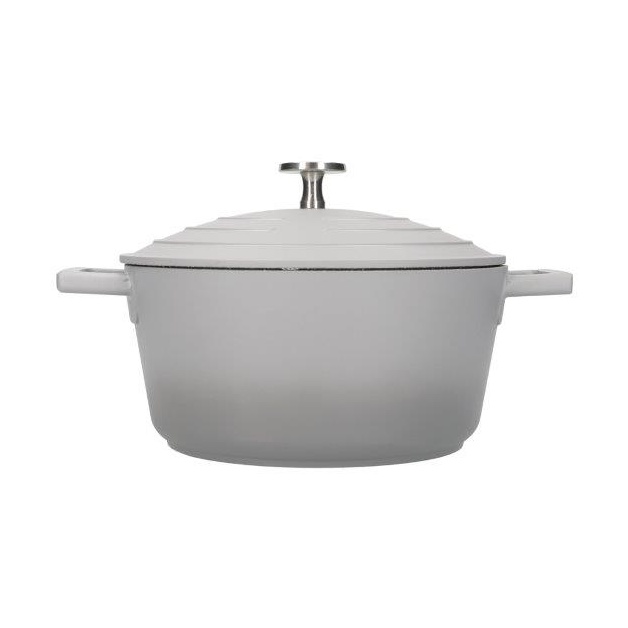 Masterclass Cast Aluminium Casserole Dish 20cm Grey