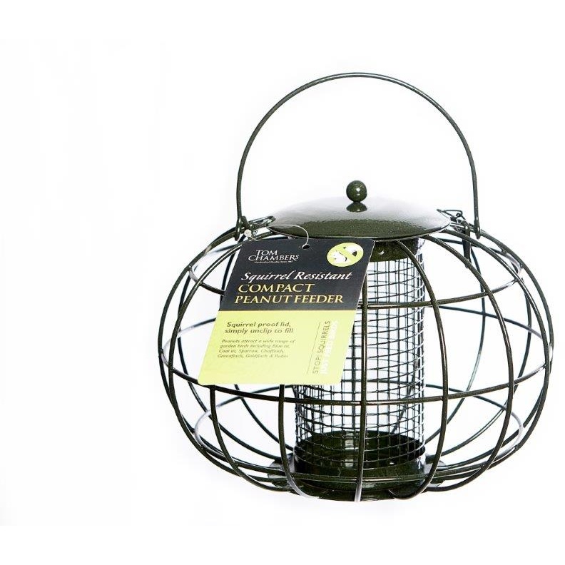 Tom Chambers Squirrel Resistant Compact Peanut Bird Feeder