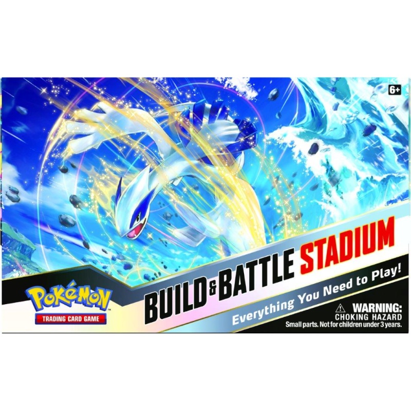 Pokemon TCG: Sword & Shield 12 Silver Tempest Build & Battle Stadium Box