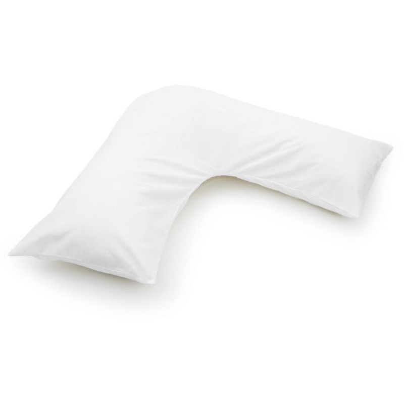 Belledorm V Shaped Pillowcase - White