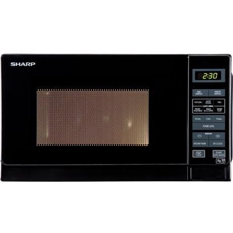 Sharp R272KM 800W Solo Microwave 20L - Black