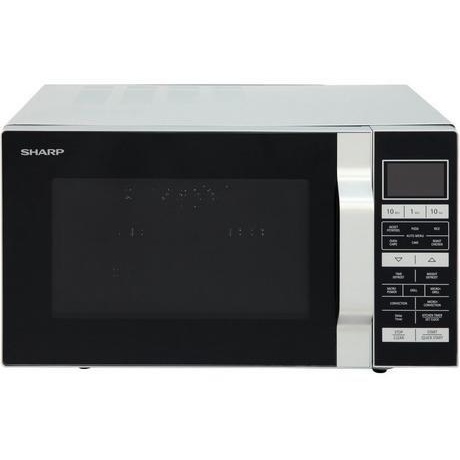 Sharp R860SLM 900W Combination Microwave 25L - Silver