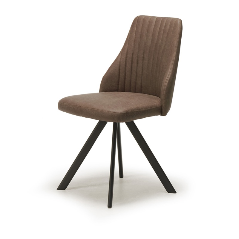 Austin Dining Chair Brown Bison