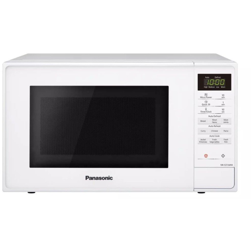 Panasonic NN-E27JWMBPQ 800W Solo Microwave 20L - White
