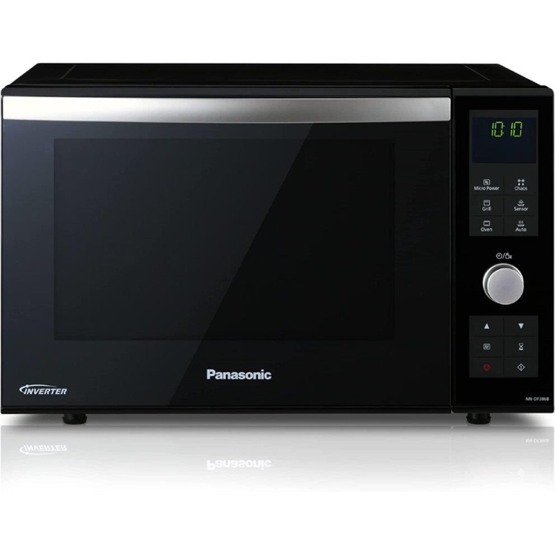 Panasonic NN-DF386BBPQ 1000W Combination Flatbed Microwave 23L - Black