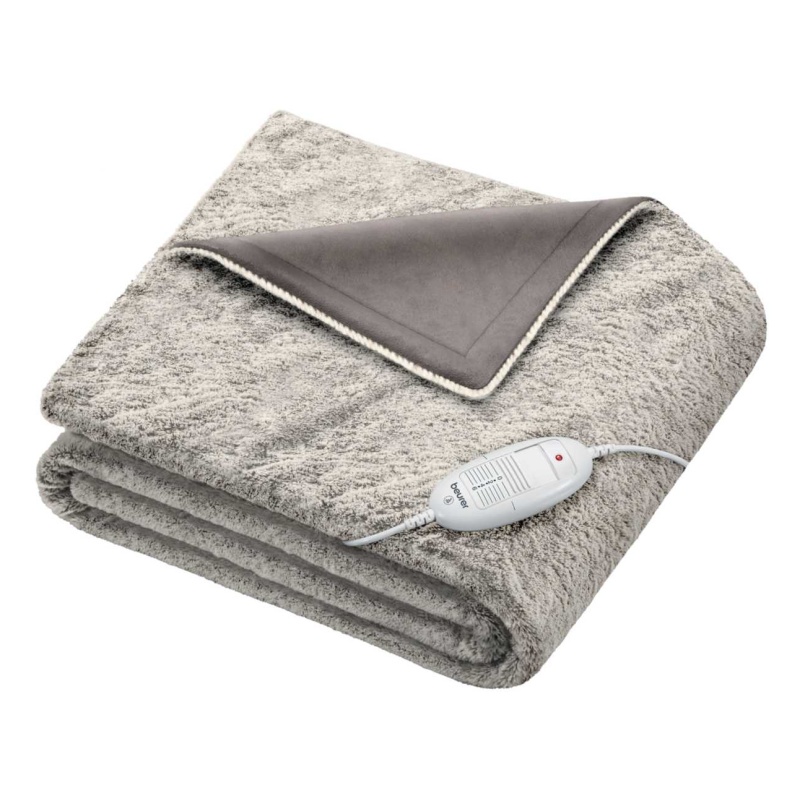 Beurer UE2104 Electric Blanket Fluffy Nordic Heated Snuggie Throw